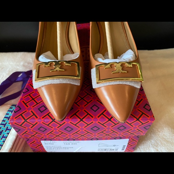 💥LAST ONE💥Tory Burch GIGI Wedge Pumps - Picture 6 of 7
